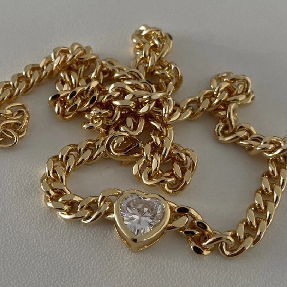 GP Heart ❤️ Chunky Necklace - Picture 2 of 3